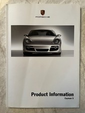 PORSCHE CAYMAN S PRODUCT INFO MANUAL BROCHURE 2006 - 2008 USA EDITION picture