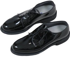 9 EEE- ALTAMA US Military High Gloss Oxford Shoes Dress Shoe ASU Uniform VIBRAM picture