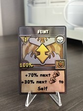 Wizard101 [Feint] Holographic Custom Collectible Card (High Quality) picture
