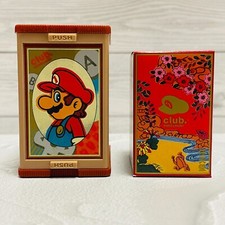 Club Nintendo Super Mario Hanafuda Playing Cards Red Limited Japan Unopened picture