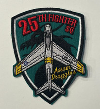 US AIR FORCE PATCH: 25th Fighter Squadron A-10 Warthog Osan AB, South Korea picture
