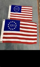 250th Anniversary Boat Chris Craft Sea Ray Embroidered Ensign Flag picture