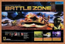 1999 Battlezone II Combat Commander PC Original Advertisement / Retro Promo v1 picture