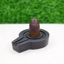 Shivling Stone Original Narmadeshwar Shivling 1.5 Inch with 3 Inch Jaldhari picture