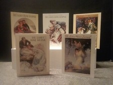 VTG 1990's The Ladies Home Journal Greeting Cards 5pc Set Assorted  Topics ☆USA☆ picture