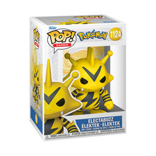 Funko POP Games #1124 Pokémon ELECTABUZZ Standard 4in Vinyl Figure picture