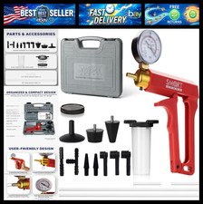 SMART JERRY - Brake Bleeder Kit with Hand Vacuum Pump | 17 Pcs Motorcycle Brake picture