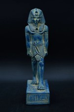 Authentic Ancient Egyptian Artifact Tutankhamun Statue With protection Gods BC picture