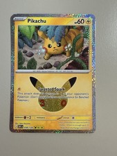Pokémon 30th Anniversary Pikachu 038/128 (16/30) NM picture