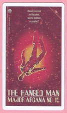 The Hanged Man - 12, Sci-Fi Tarot, Single Swap Card, 2 ¾