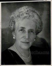 1959 Press Photo Miss Bertha Foster - lra33380 picture