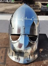 Medieval Phrygian Helmet Greek helmet Larp Armor Reenactment 18 Gauge picture