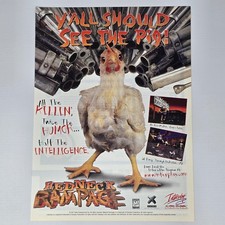 Redneck Rampage PC See the Pig Print Ad/Poster Promo Art picture
