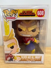 Funko Pop Animation My Hero Academia #608 Silver Age All Might - NIB w/Protect picture