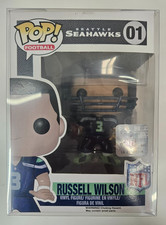 Funko Pop Russell Wilson #01 NFL Seattle Seahawks Vinyl Figure With Protector picture