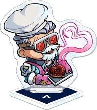 Apex Legends Ballistic Trading Acrylic Stand (In-Game Sticker Art) Japan picture
