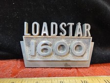 Vintage Loadstar 1600 Emblem Chrome Badge - Free S&H USA picture