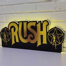 Rush 3D Print Led Lightbox Rush Pinball Topper for Pinball Machine Arcade Decor- picture