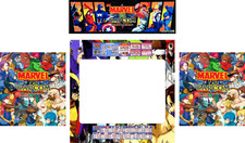 Marvel Vs Capcom Arcade Side Art, Bezel, Marquee, Moves List Instructions picture