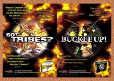 1999 Tribes Games PC Original Advertisement / Retro Promo v1 picture