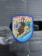1990 US MILITARY PATCH-OPERATION DESERT SHIELD-KUWAIT-ORIGINAL BEAUTY picture
