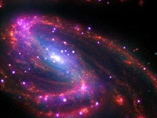 Spiral Galaxy NCC 3627 NASA Space 8x10 Glossy Photo Reprint Perfect For Framing picture