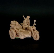1/72 1/87 1/64 Wwii German Armored Division Motorized Infantry: 2 men/1 vehicle picture