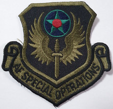 AFSOC Subdued MAJCOM Patch Badge USAF Special Operations Combat Controller Iraq picture