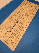 HOF  Harry Heilmann 1929 Signed Promisory Note - LOA JSA picture