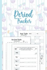 Period Tracker Journal For Teenager: Menstrual Cycle Tracker Journal (Sized 6 x picture