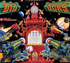 Williams Big Guns Pinball Machine Game Backglass Translite ORIGINAL NOS picture