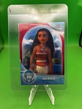 2026 Topps Chrome Disney Moana 10 year anniversary Moana Serial Numbered 5/5 picture