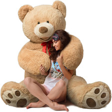 Hollyhome 5Ft Giant Teddy Bear Stuffed Animal Huge Teddy Bear Plush Big picture
