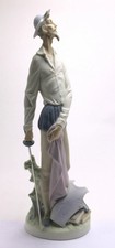 Lladro Porcelain Don Quixote Standing with Sword Gloss Finish Figure EXC picture