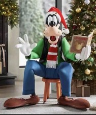 Disney 4 Ft Animated Holiday Goofy Christmas Animatronic Prop picture