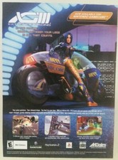 2001 XGIII EXTREME G RACING Full Page vintage PRINT AD video game GAMECUBE picture