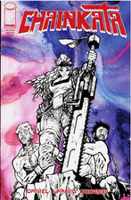 CHAINKATA #1 EXCLUSIVE RETAILER EDITION ASHCAN BY DANIEL WARREN JOHNSON SDCC picture