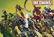 Incoming #1 1:100 Scott Campbell Wraparound Variant 2019 Marvel Comics NM+ picture