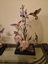 Franklin Mint House Of Faberge Splendor In The Garden Hummingbirds Rare Limited picture