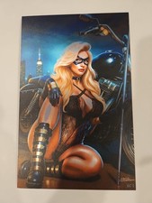Skyline #6 METAL BLACK CANARY COSPLAY LINGERIE ARTIST PROOF GC1 GEEZER COMICS picture