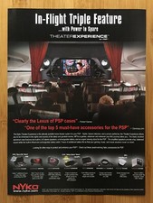 2005 Nyko PSP Theatre Speakers/Case Print Ad/Poster Official System/Console Art picture