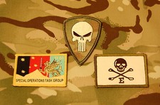 SASR SOTG Australian Special Forces Replica Patch Combo Afghanistan Tarin Kowt picture