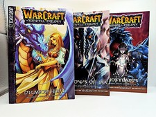 WARCRAFT THE SUNWELL TRILOGY VOL 1 2 3 MANGA COMPLETE SET GHOSTLANDS TOKYOPOP picture