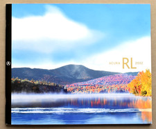 ORIGINAL 2002 ACURA RL SALES BROCHURE ~ EXCELLENT SHAPE ~ 34 PAGES ~ 12