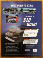 1998 GT 64 Championship Edition Nintendo 64 N64 Print Ad/Poster Racing Game Art picture