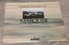 MITSUBISHI MARQUISE  Sales Brochure 12 Page picture
