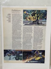 Battleborn Magazine Article Poster Gearbox Game Art Print picture