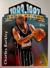 Charles Barkley 1997-98 Topps Basketball Generations #G3 Rockets picture