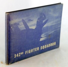 1943 342nd Fighter Squadron Scourgers USAAF 5th Air Force P-47 Unit History HC picture