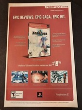 XENOSAGA: Episode I PS2 Greatest Hits ~ Vintage Comic Page PRINT AD 2001 picture